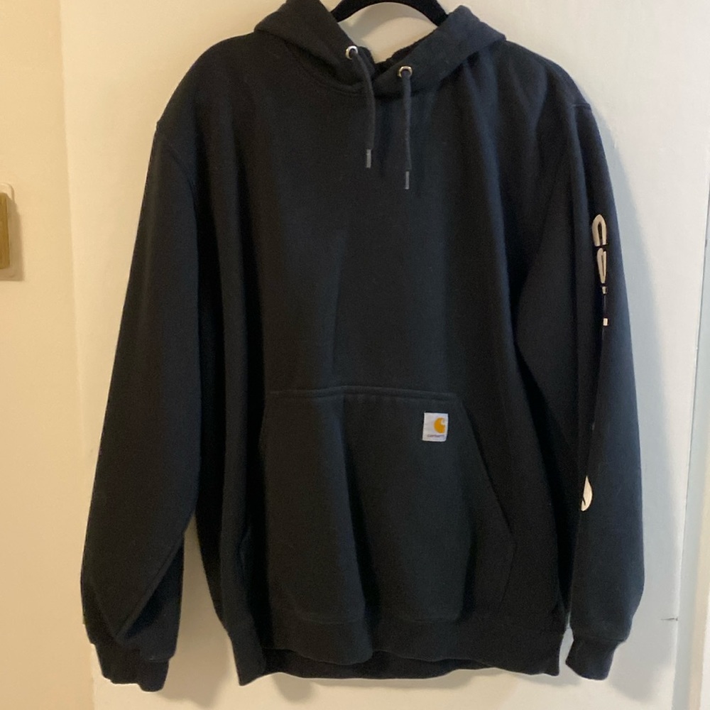 Men’s Carhartt loose fit hoodie size L